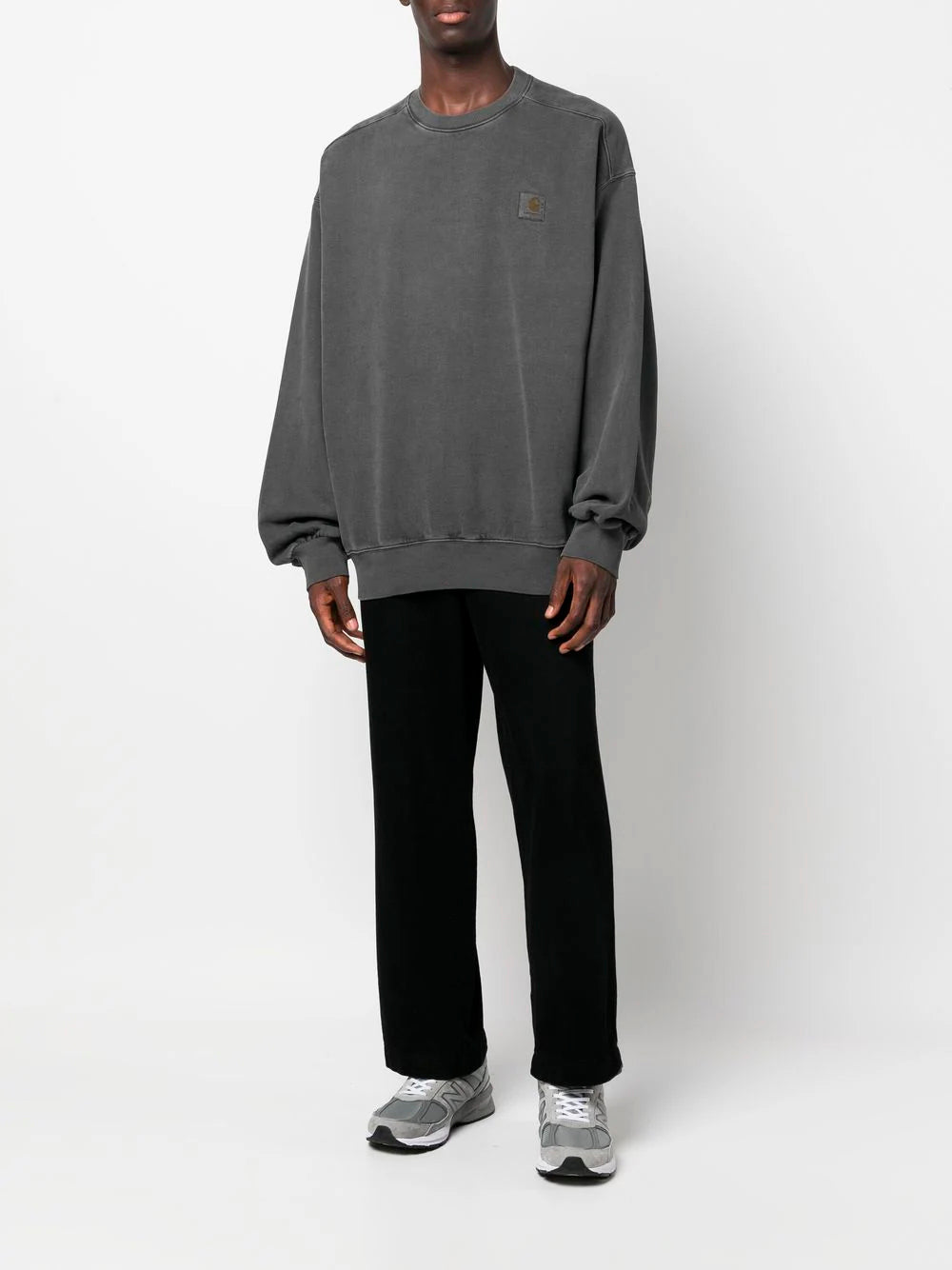 CARHARTT WIP-VISTA SWEATSHIRT-I029522 VULCAN GARMENT