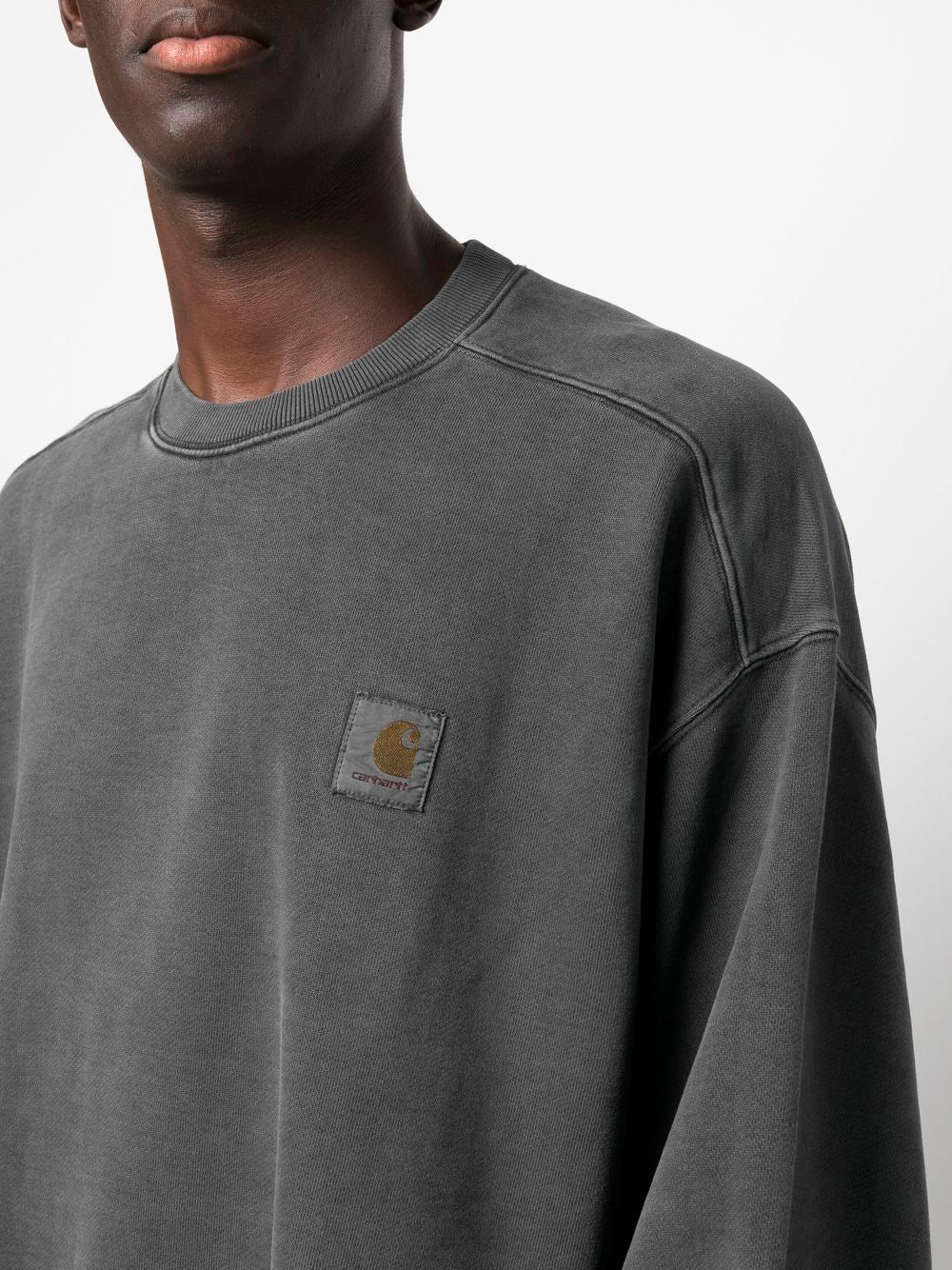CARHARTT WIP-VISTA SWEATSHIRT-I029522 VULCAN GARMENT