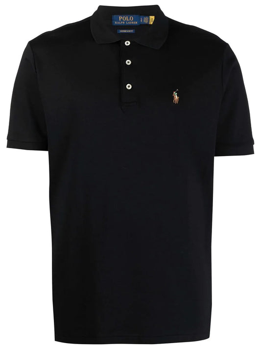 POLO RALPH LAUREN-POLO SHORT SLEEVE-710713130.001 001 BLACK