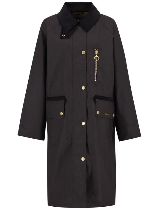 BARBOUR-EVETTE WAX JACKET-LWX1485 RU91 RUSTIC