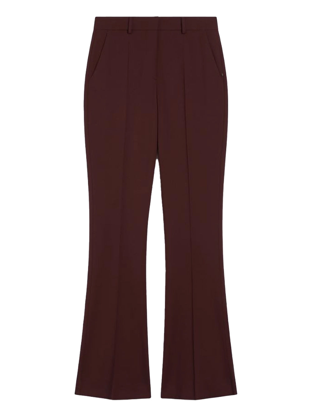SPORTMAX-FEBE PANT-2522136082600 003 BURGUNDY