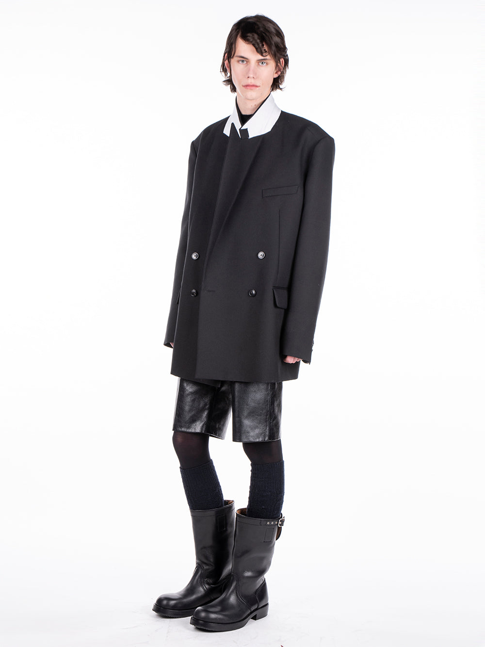 DRIES VAN NOTEN-BISHOP 2247 M.W.JACKET-020409.2247 900 BLACK