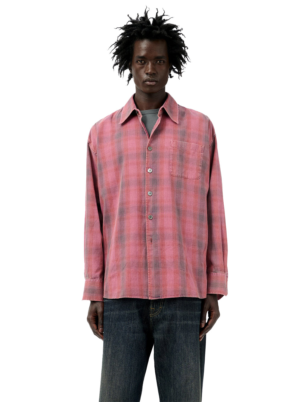 OUR LEGACY-BORROWED SHIRT-M4252BIDC IDHAO FLANNEL HECK