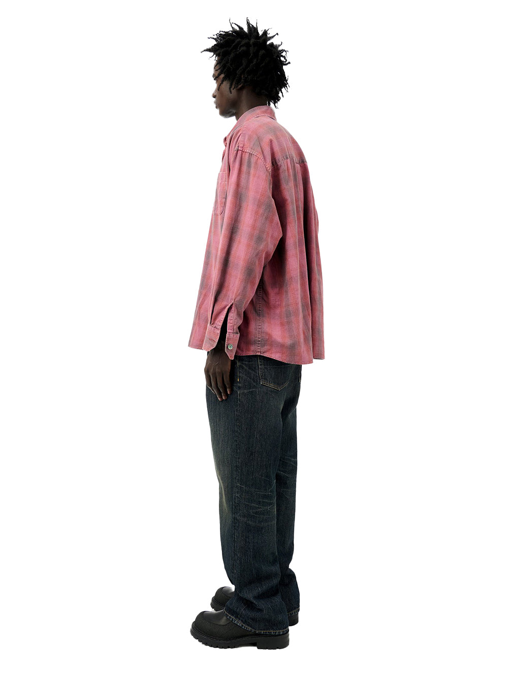 OUR LEGACY-BORROWED SHIRT-M4252BIDC IDHAO FLANNEL HECK