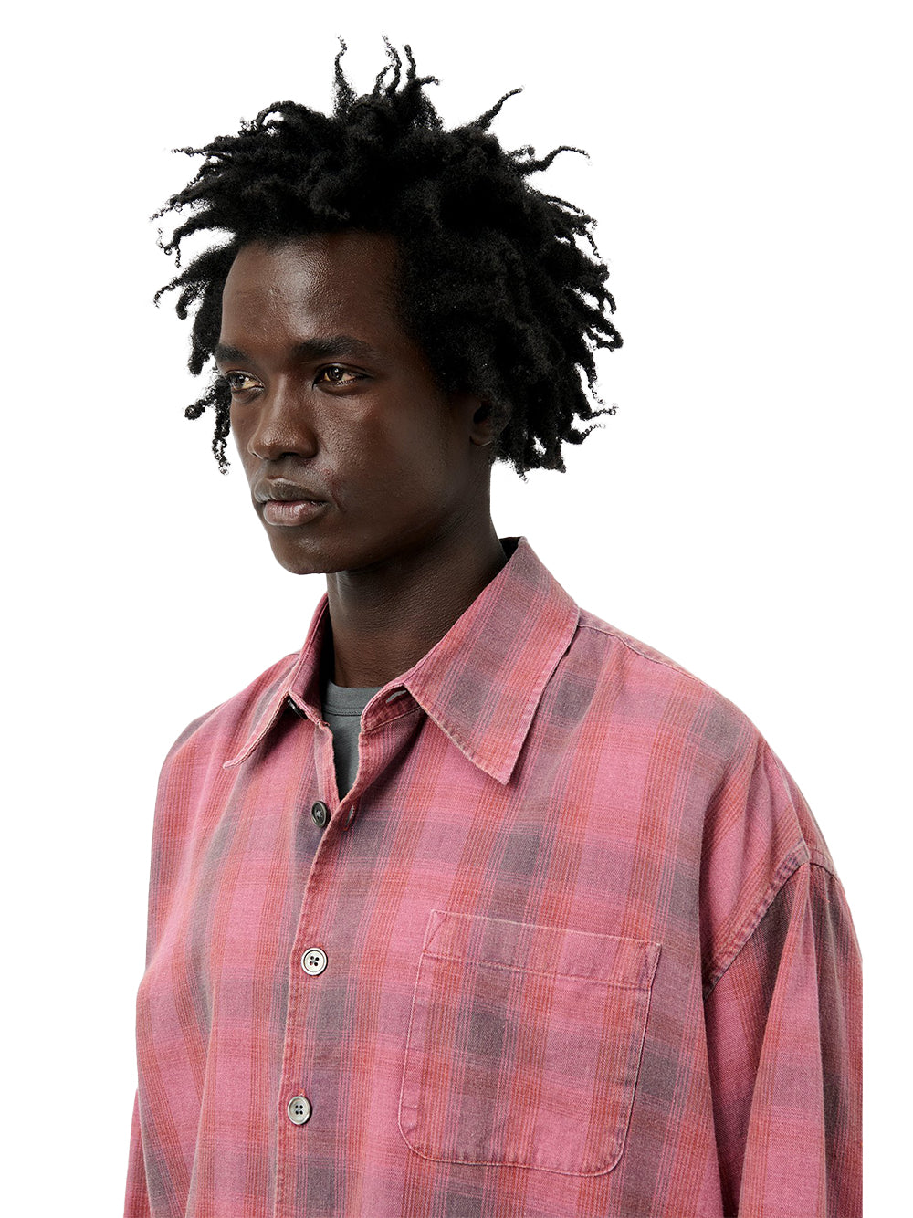 OUR LEGACY-BORROWED SHIRT-M4252BIDC IDHAO FLANNEL HECK