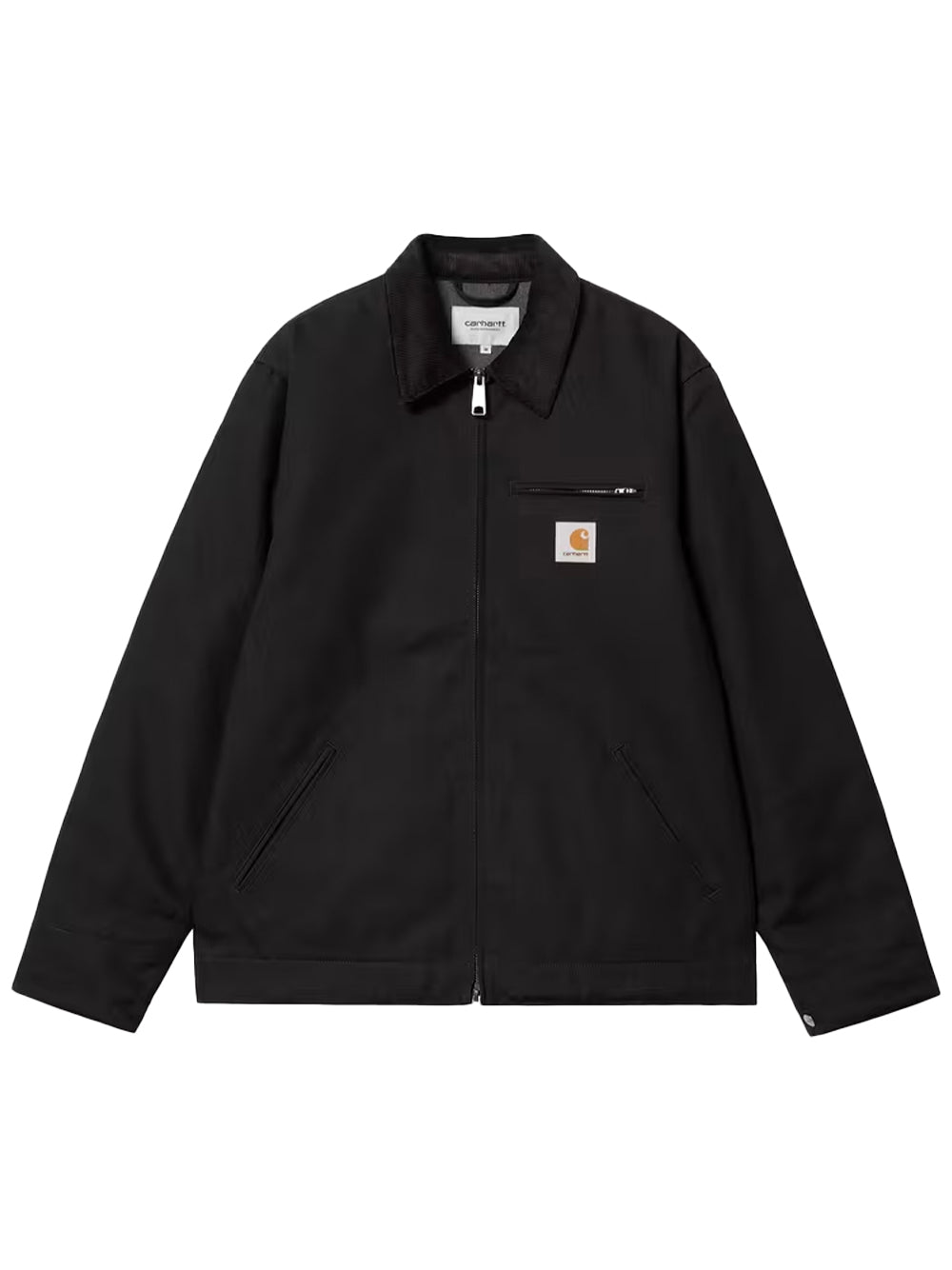 CARHARTT WIP-DETROIT JACKET RIGID-I015264 00E01 BLACK RIGID
