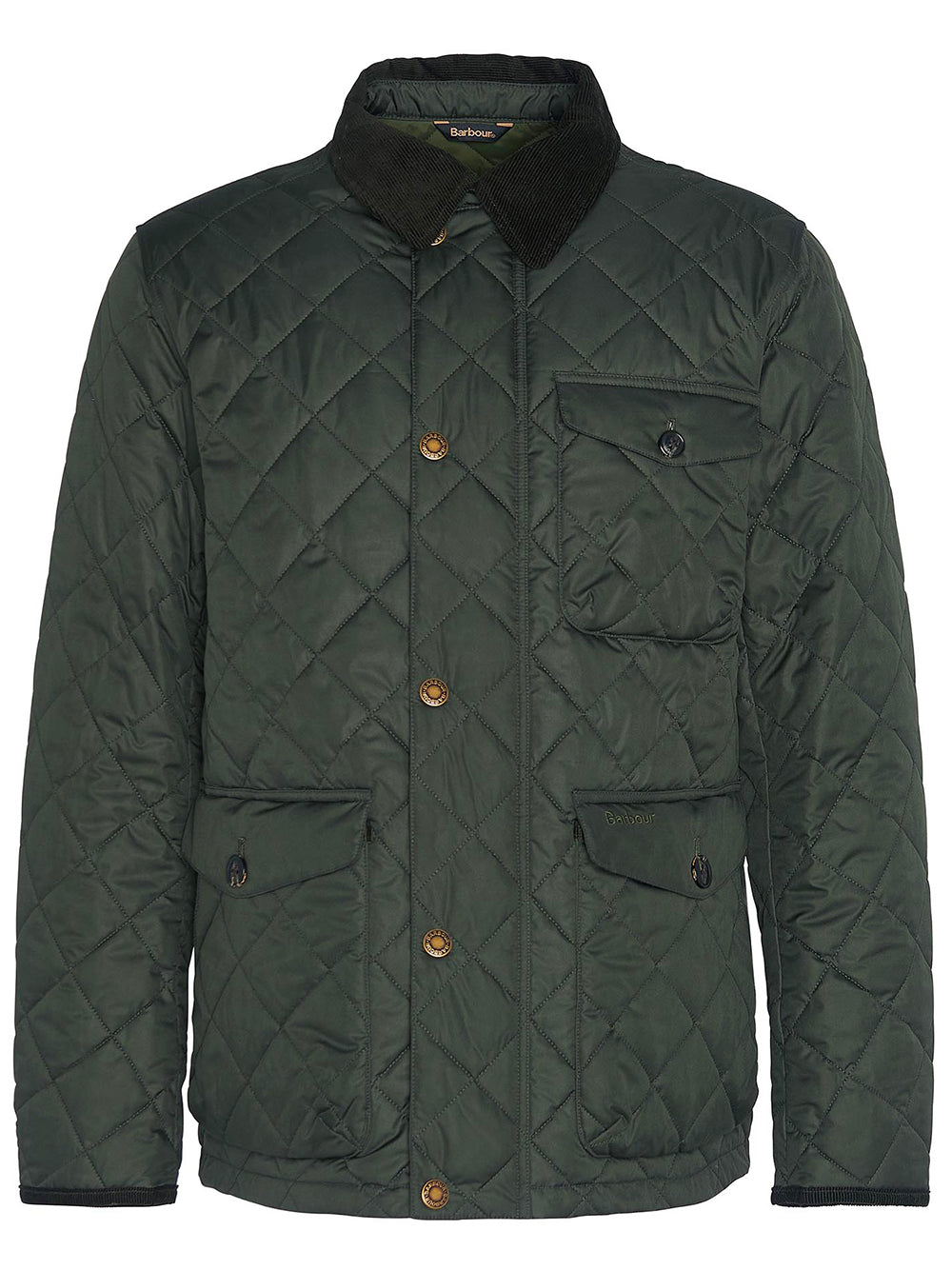 BARBOUR-HORNBY QUILTED JACKET-MQU1808 GN71 GREEN