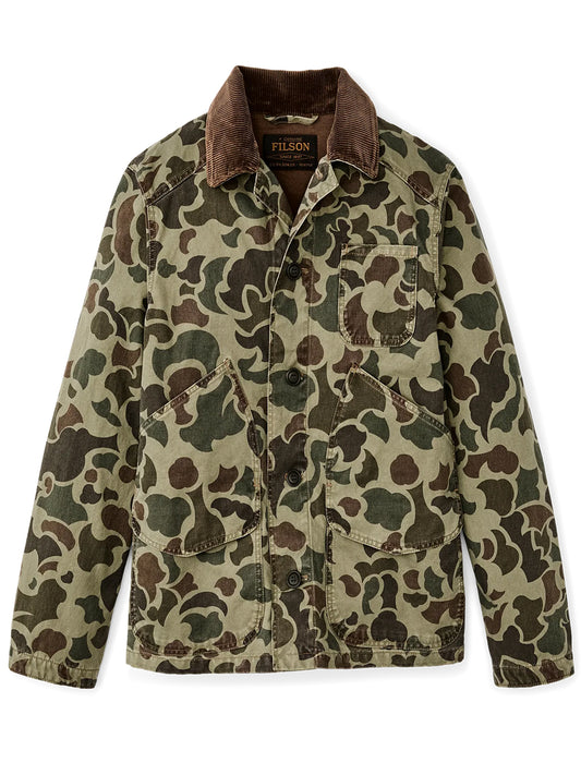 FILSON-CANVAS OUTFITTER JACKET-FMCPS0138 384 TUNDRASHRUB CAMO