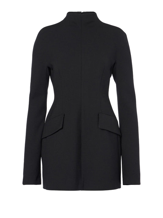 SPORTMAX-TEFRITE DRESS-2522226014600 003 NERO