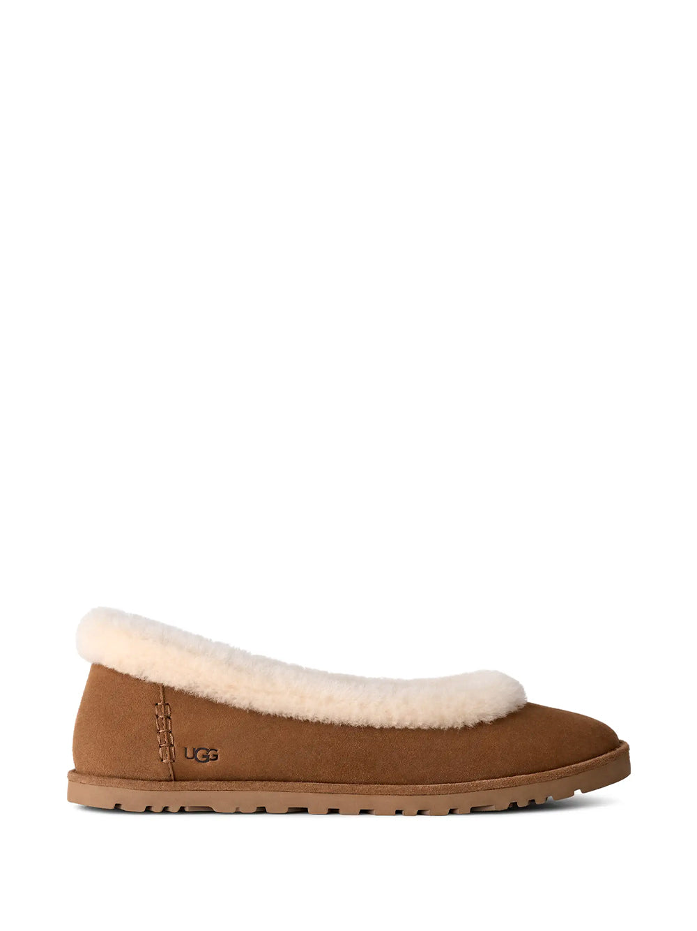 UGG-W ZORA BALLET FLAT-1178111 CHESTNUT