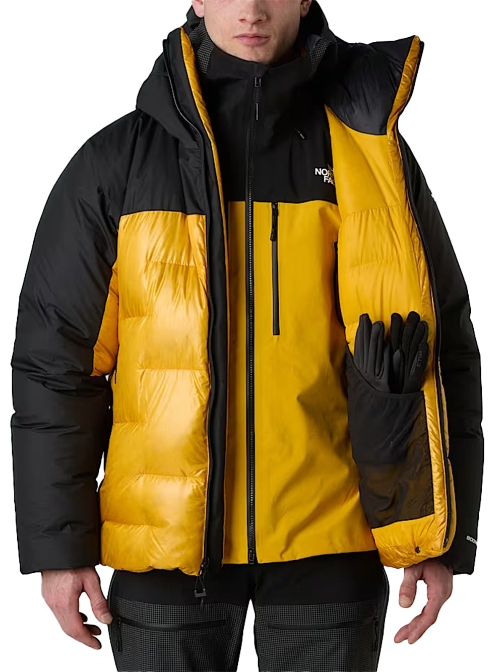THE NORTH FACE SUMMIT SERIES-M HIMALAYAN DOWN PARKA-NF0A8C95ZU31 SUMITGLD/TNFBLK