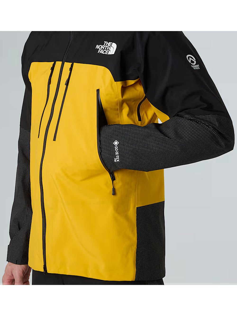 THE NORTH FACE SUMMIT SERIES-M MOUNTAIN GTX PRO JKT-NF0A8C9MZU31 SUMITGLD/TNFBLK