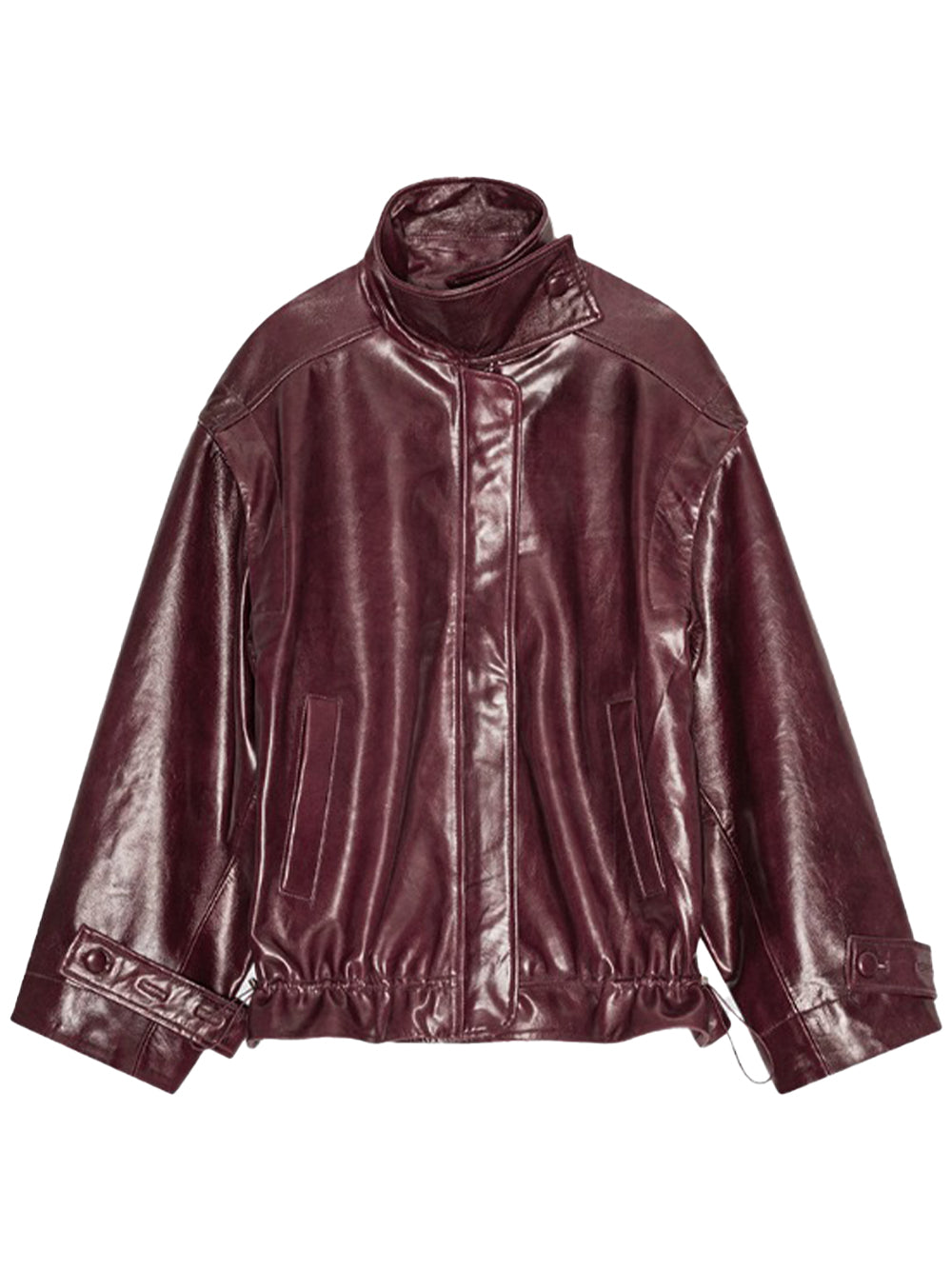 OVERSIZE LEATHER JACKET