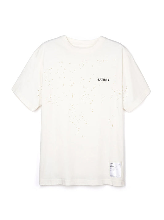 SATISFY-MOTHTECH T-SHIRT-11006.OW.SAB OFF WHITE
