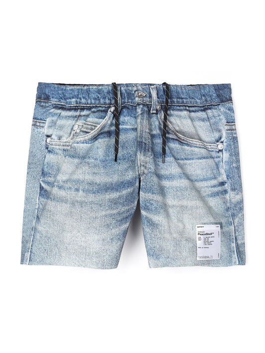 SATISFY-PEACESHELL 5 UNLINED SHORTS-12008.60G00 DIGITAL DENIM