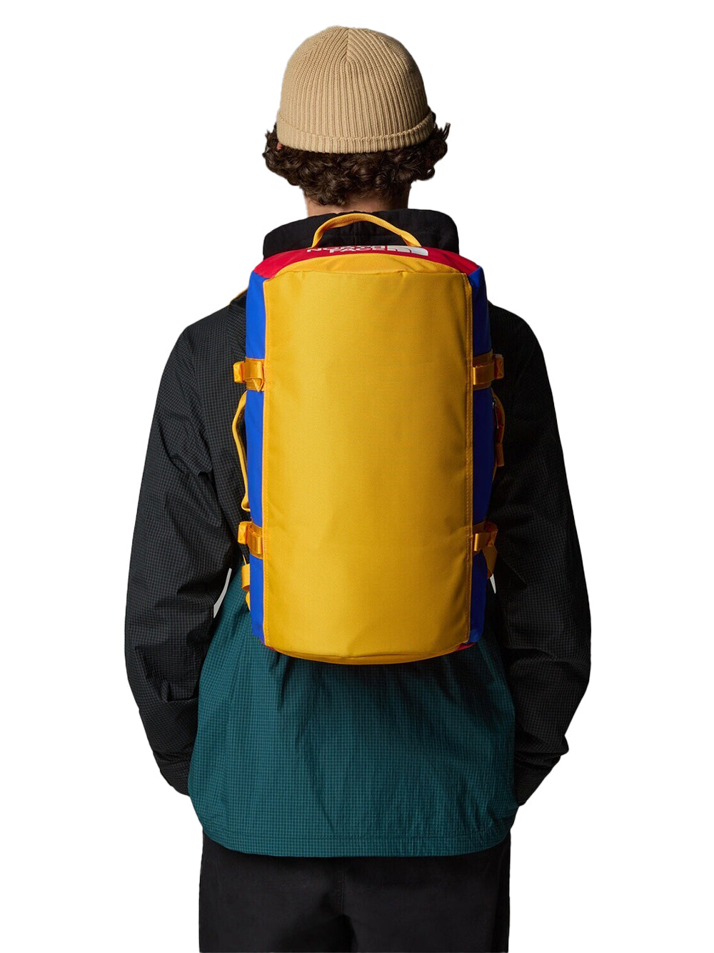 THE NORTH FACE-BASE CAMP DUFFEL-XS-NF0A52SSADH1 TNF BLUE/TNF RED/TNF YELLOW