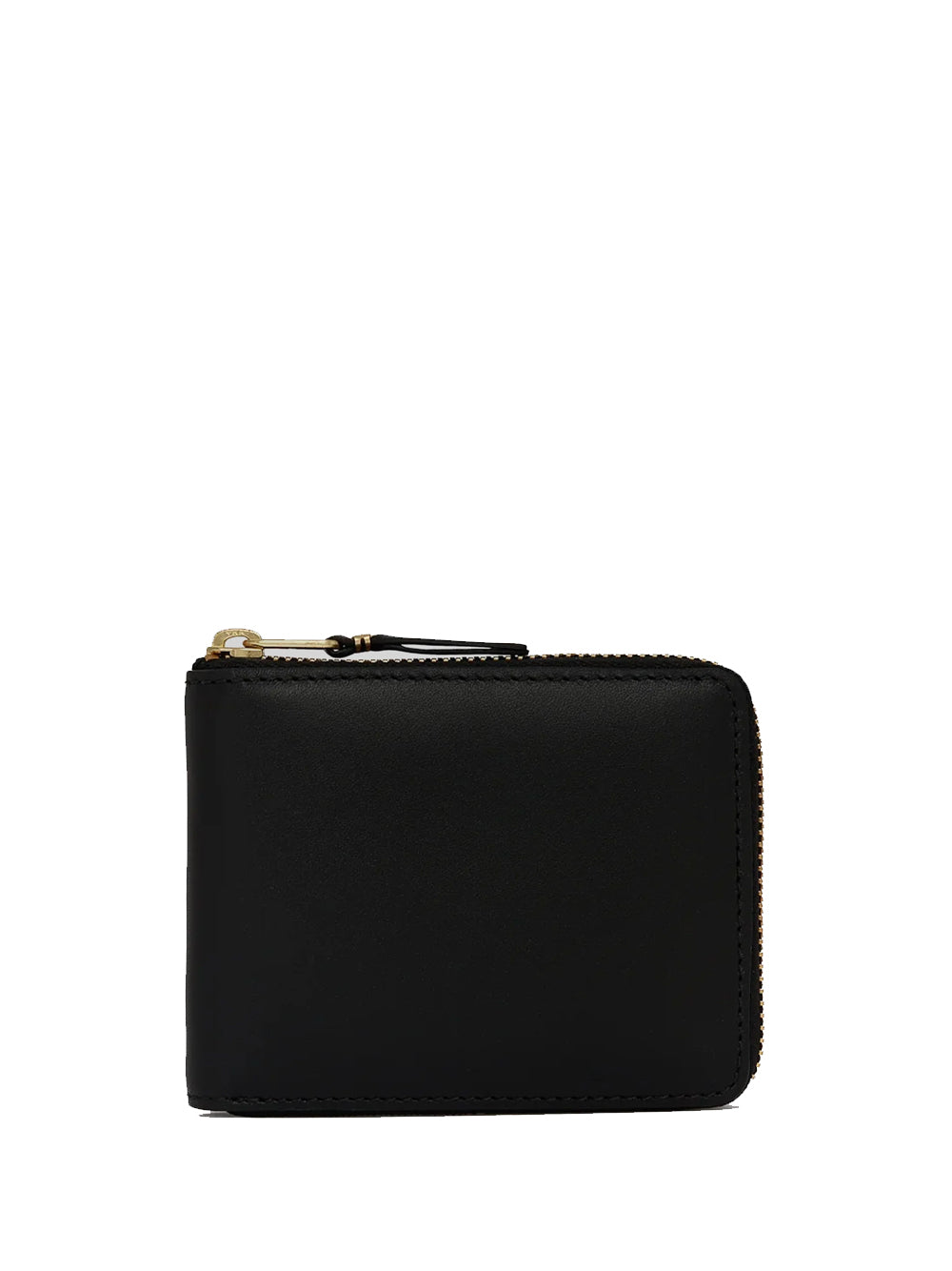 COMME DES GARÇONS WALLET-CLASSIC LEATHER FULL ZIP AROUND WALLET-SA7100 800 BLACK