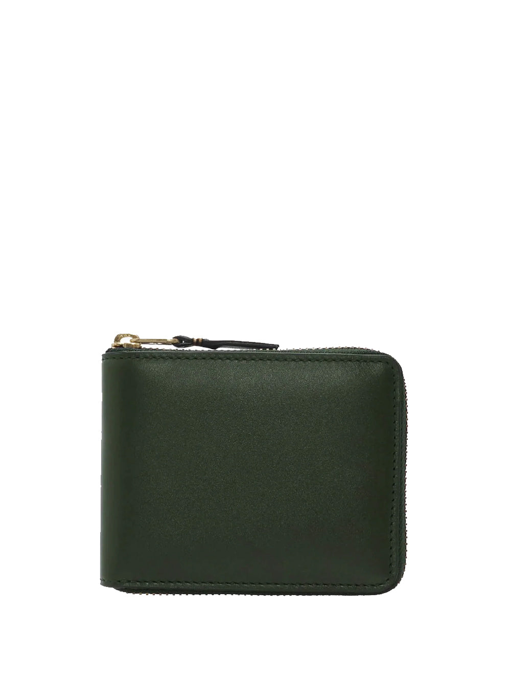COMME DES GARÇONS WALLET-CLASSIC LEATHER FULL ZIP AROUND WALLET-SA7100 BGRN BOTTLE GREEN