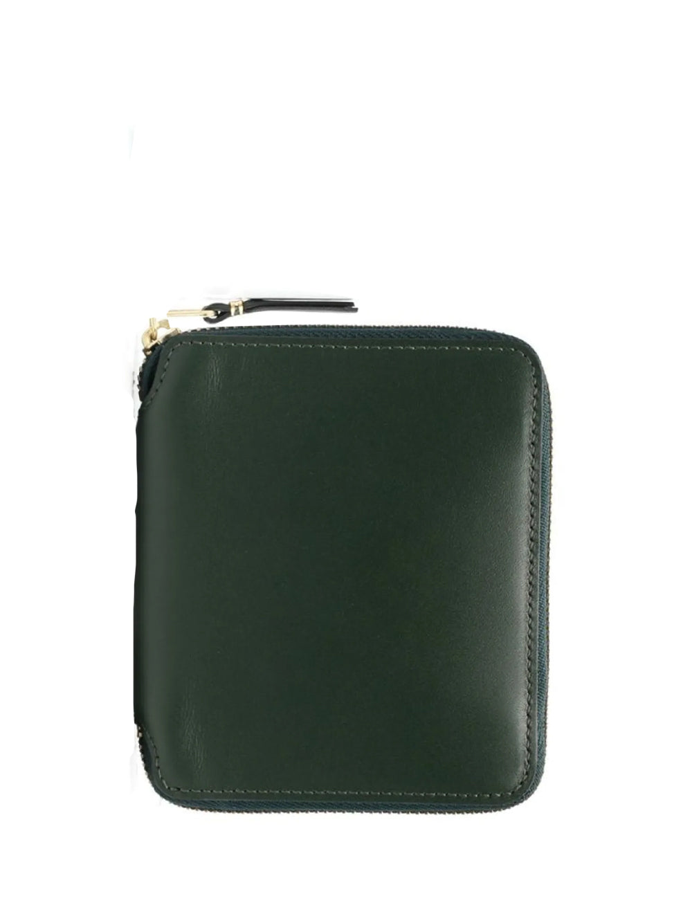 COMME DES GARÇONS WALLET-CLASSIC LEATHER FULL ZIP AROUND WALLET-SA2100 BGRN BOTTLE GREEN