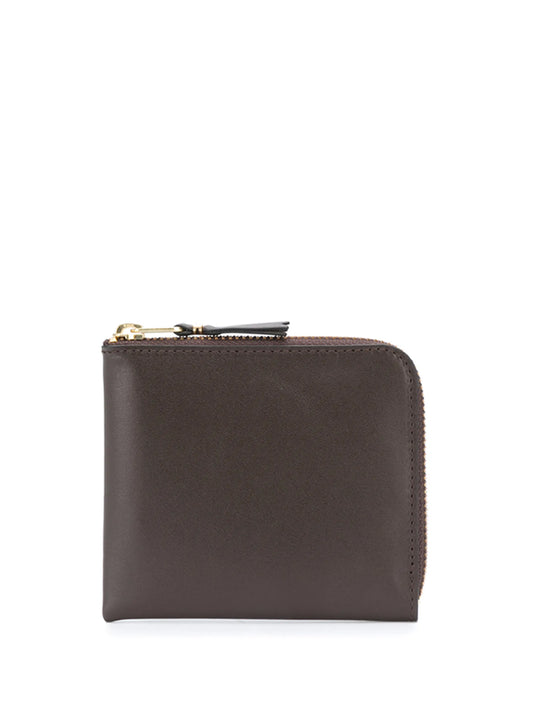 COMME DES GARÇONS WALLET-ZIP AROUND WALLET-SA3100 801 MARRON
