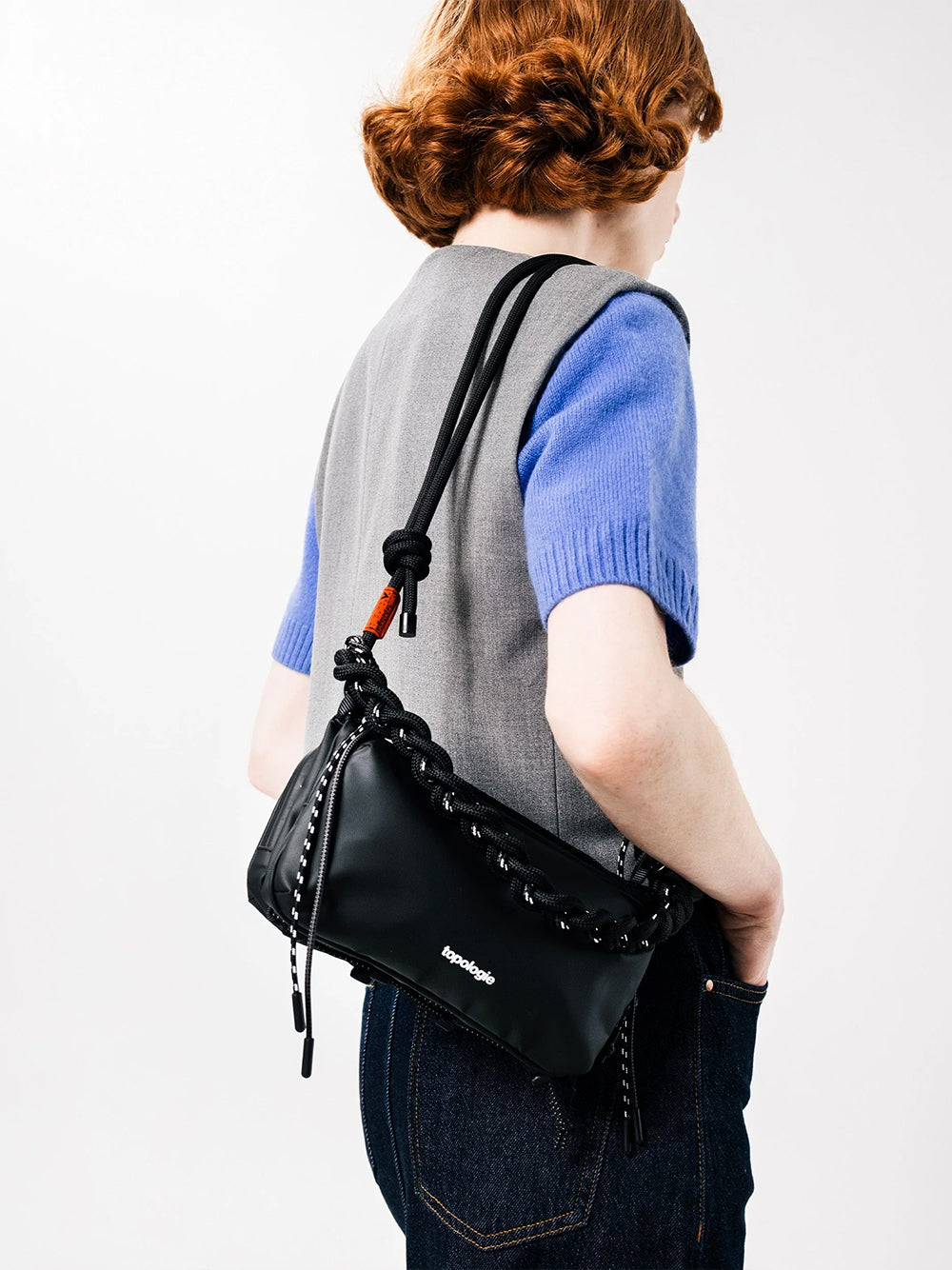 TOPOLOGIE-BOTTLE SACOCHE MEDIUM-TP.WBA.BS2.BLK.38 BLACK PAPERY