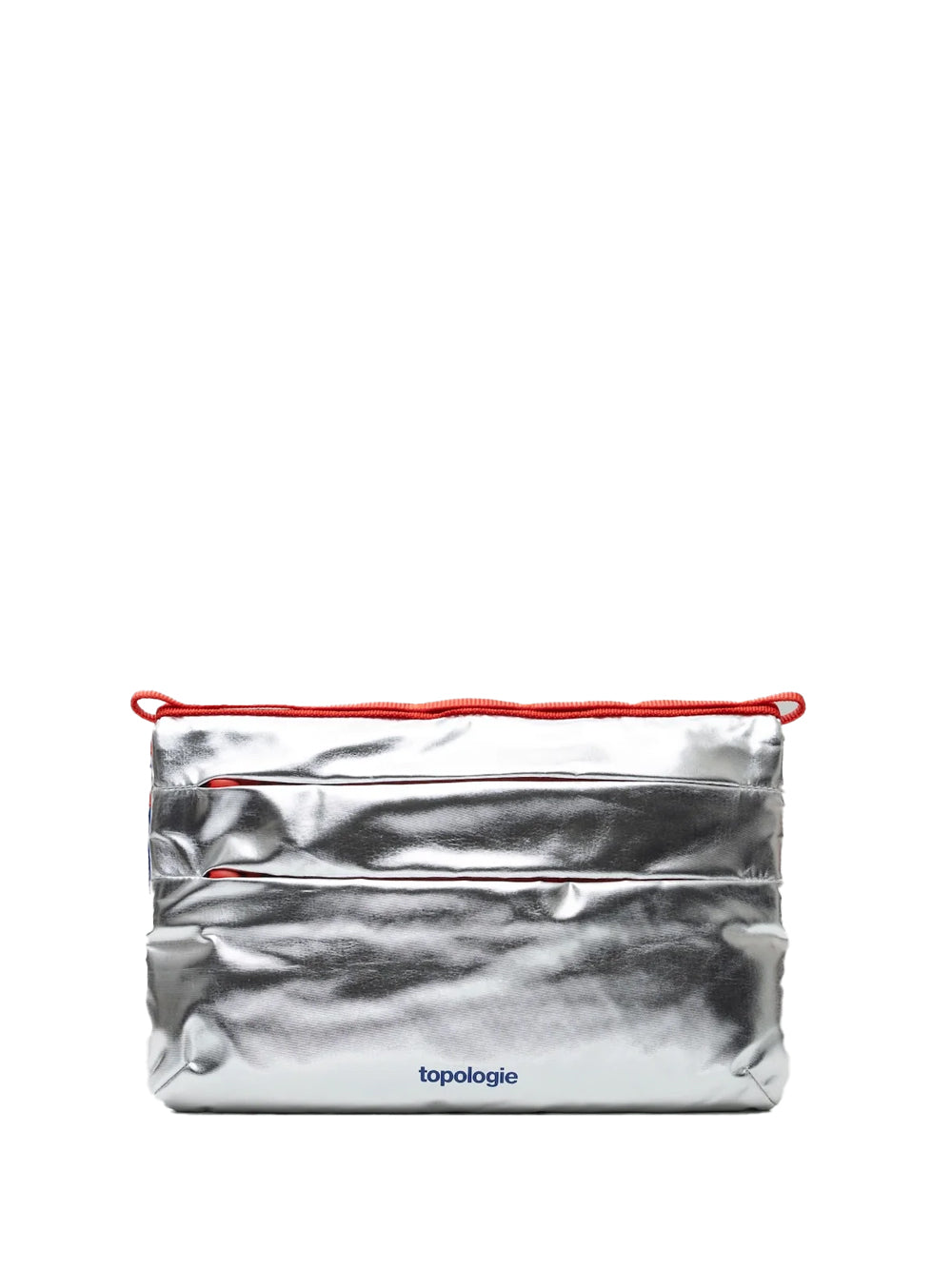 TOPOLOGIE-FLAT SACOCHE SMALL-TP.WBA.FS.SAT.42 SATELLITE METALLIC