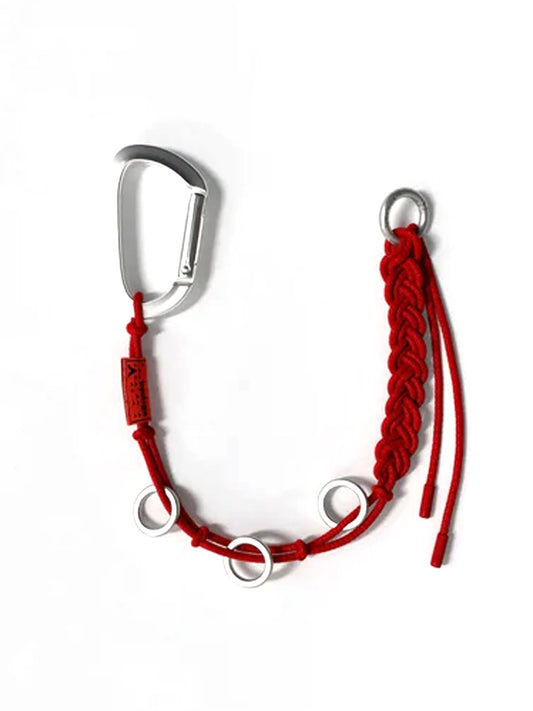 TOPOLOGIE-BRAIDED KEYCHAIN-TP.WST.BKC.TPR.00 TOPOLOGIE RED