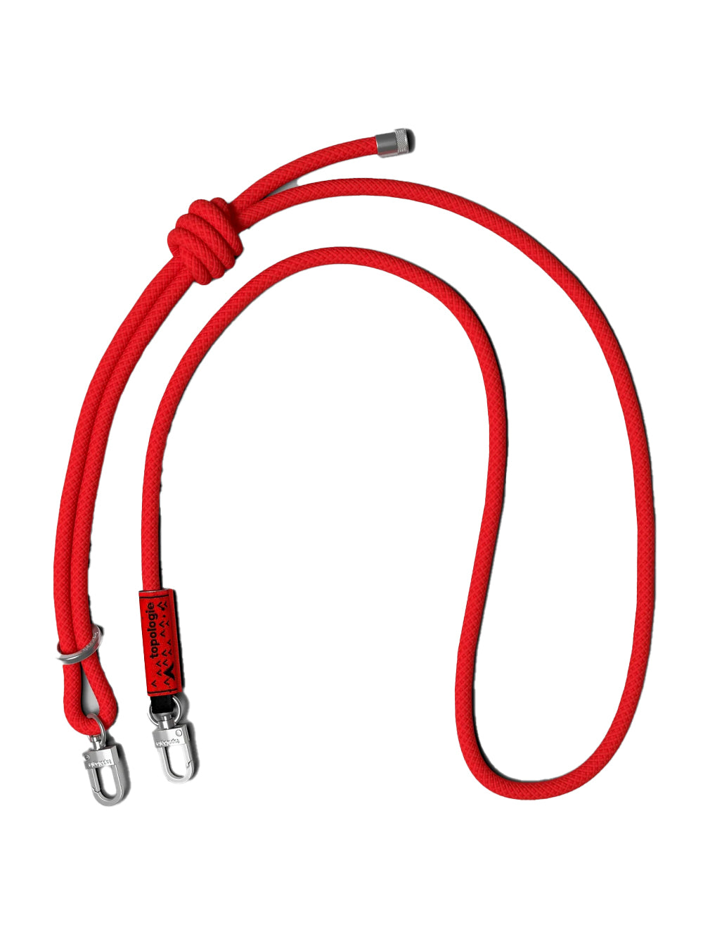 TOPOLOGIE-STRAPS 8 MM ROPE STRAP-TP.WST.R08.FTR.00.BOX FLASH TOPOLOGIE RED