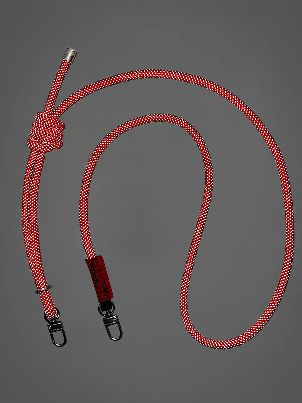 TOPOLOGIE-STRAPS 8 MM ROPE STRAP-TP.WST.R08.FTR.00.BOX FLASH TOPOLOGIE RED