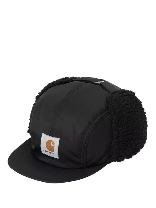 CARHARTT WIP-OLTERA EAR GUARD CAP-I035409 89XX BLACK