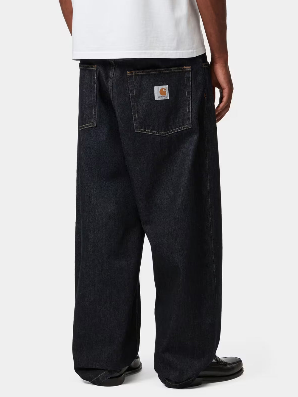 CARHARTT WIP-BRANDON PANT-I035893 0102 BLUE RINSED