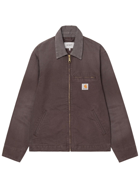 CARHARTT WIP-DETROIT JACKET-I034819 3MB4O SHALE/STONE CANVAS