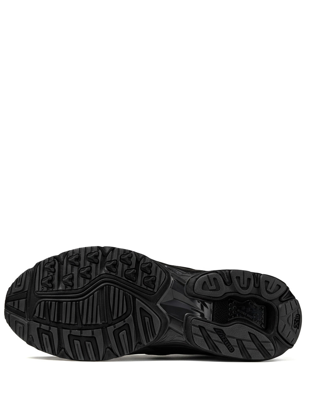 MIZUNO-WAVE RIDER 10-D1GA261601 01 BLACK/BLACKSAND/METALLIC GRAY