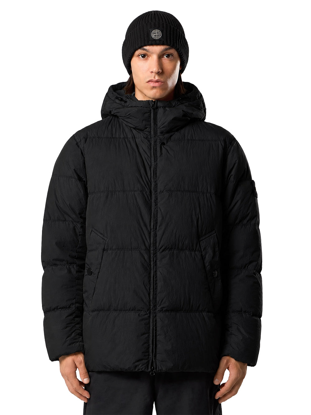 GIACCA FULL ZIP HOODED C/PIUMA RDS