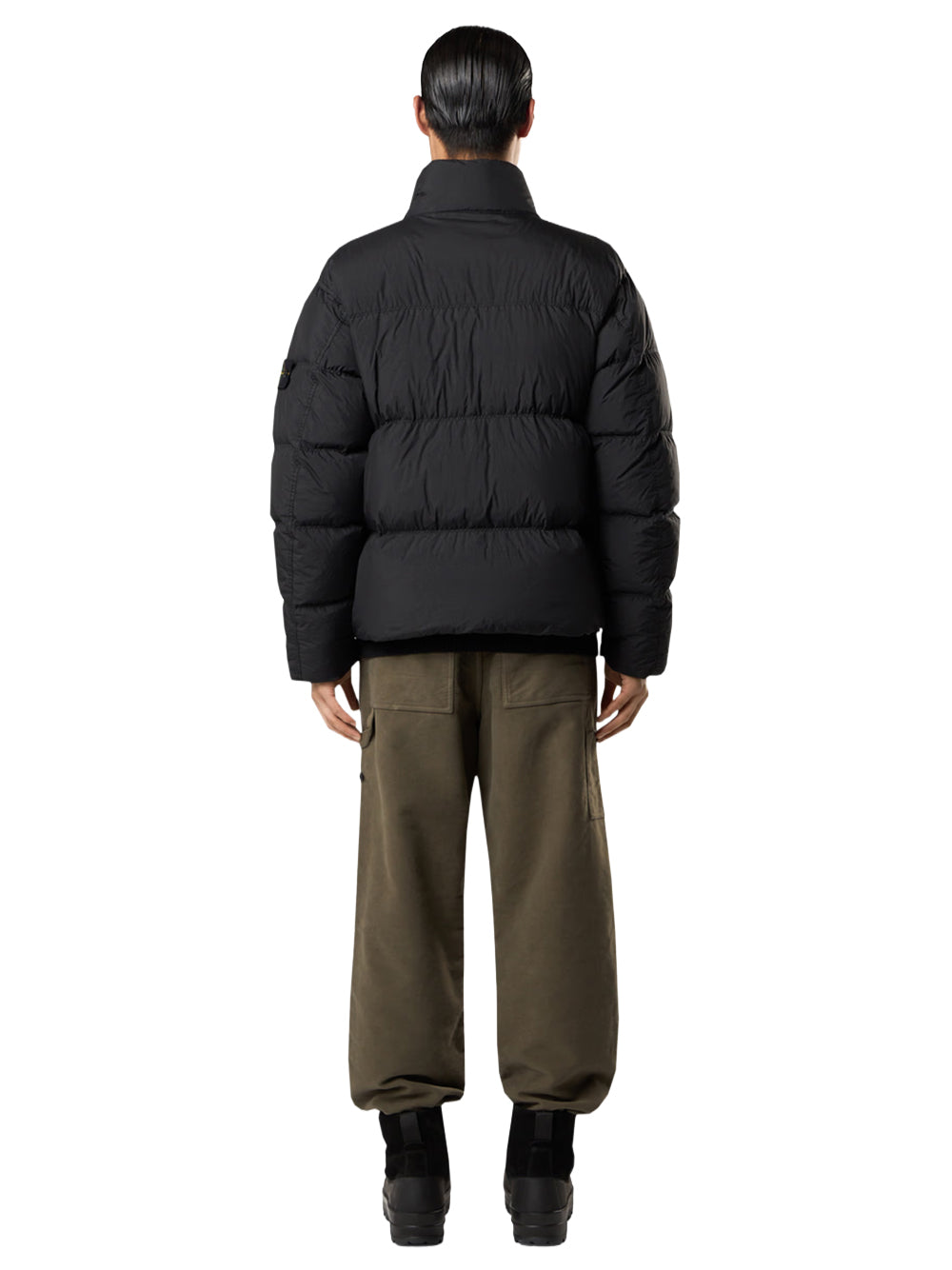 PUFFER CON BOTTONI C/PIUMA RDS