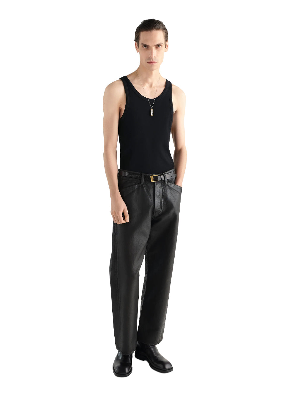 RIBBED TANK TOP