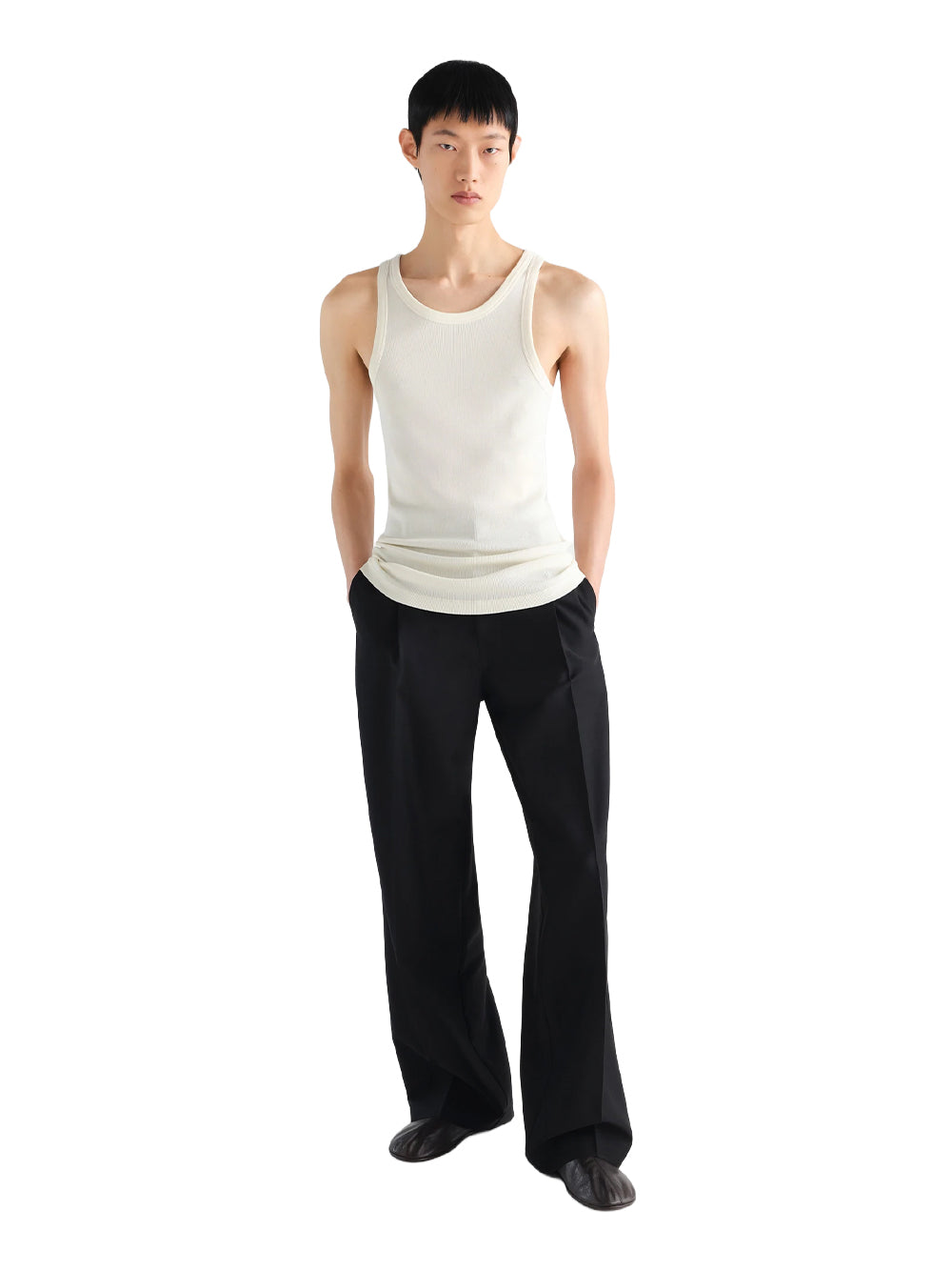 RIBBED TANK TOP