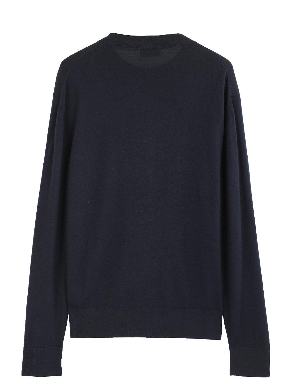 FERRAMENTA-CREWNECK MERINO CASHMERE-FMTSIN43 BLUE NAVY