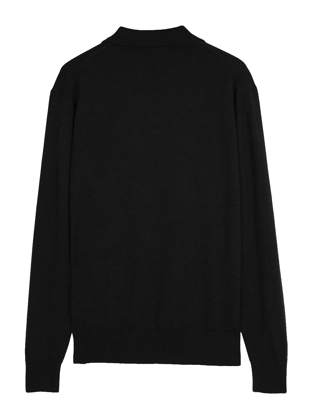 FERRAMENTA-POLO MERINO CASHMERE-FMTSIN44 BLACK