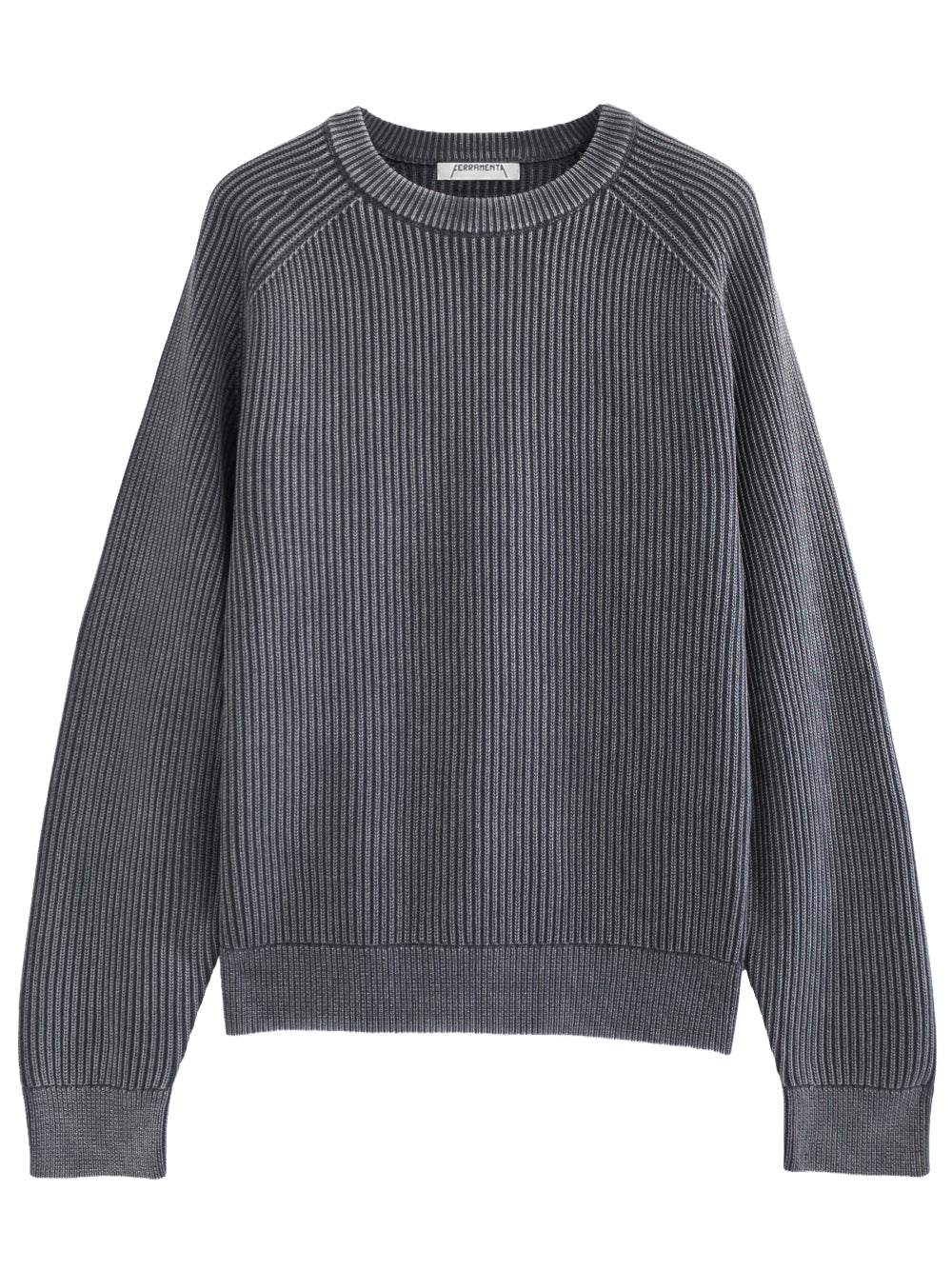 FERRAMENTA-CREWNECK ACID WASH-FMTSIN108 GREY