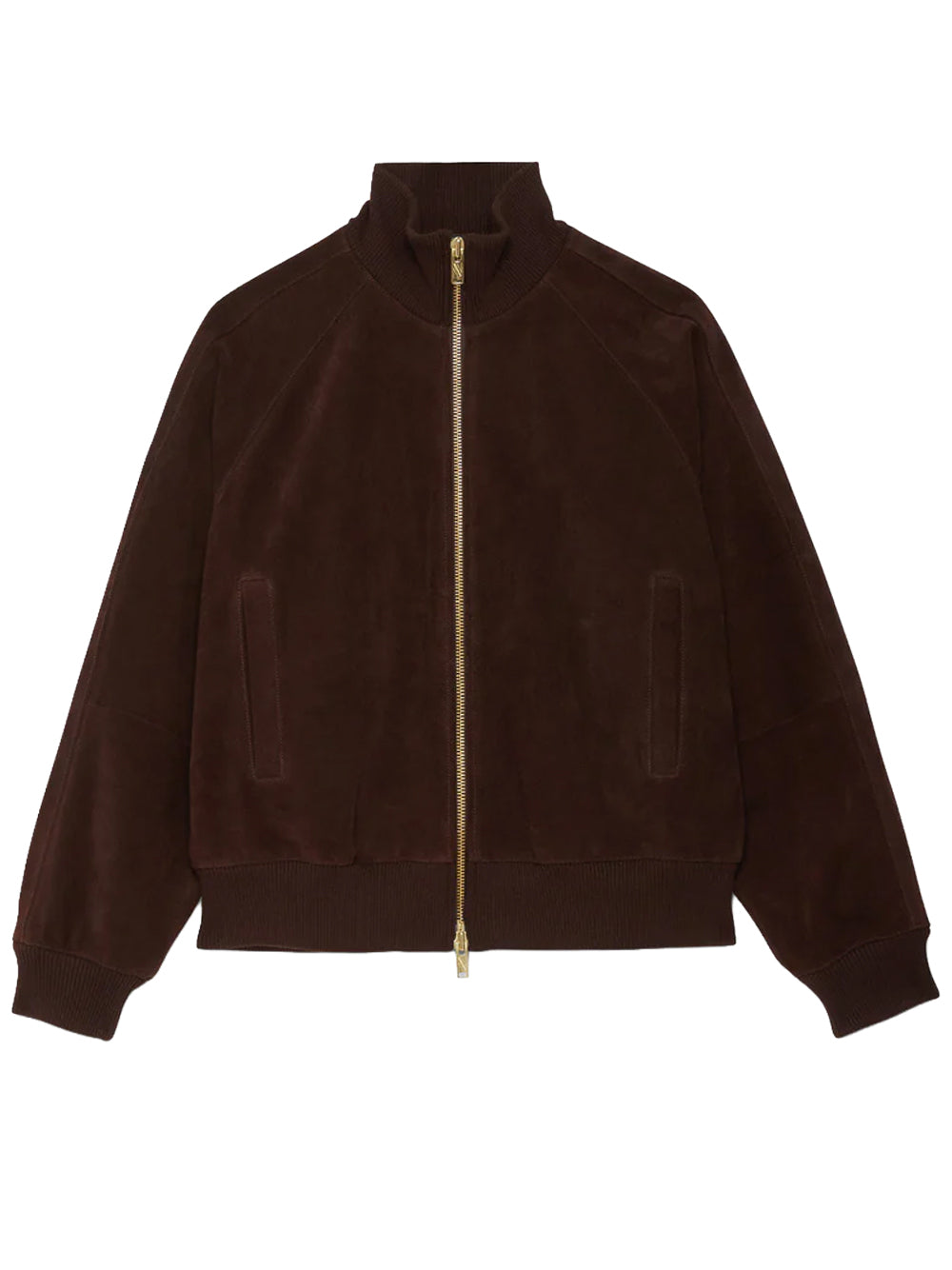 RUGGED SUEDE TRACK JACKET