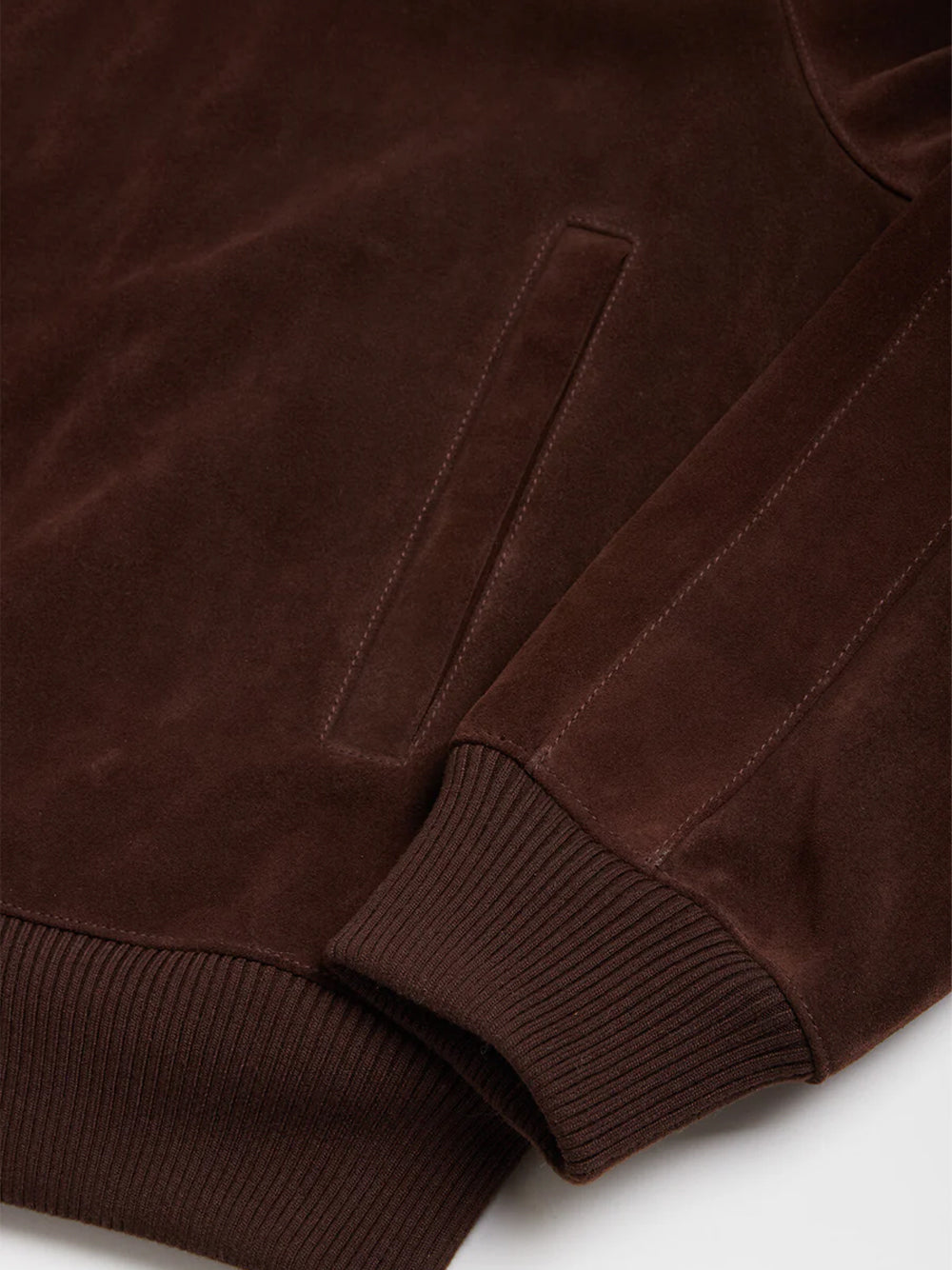 RUGGED SUEDE TRACK JACKET
