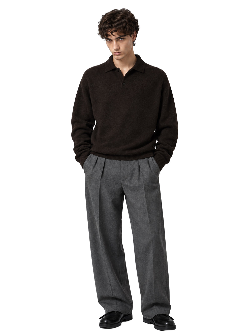 FERRAMENTA-POLO NUVOLA LANA CASHMERE-FMT70042 BROWN
