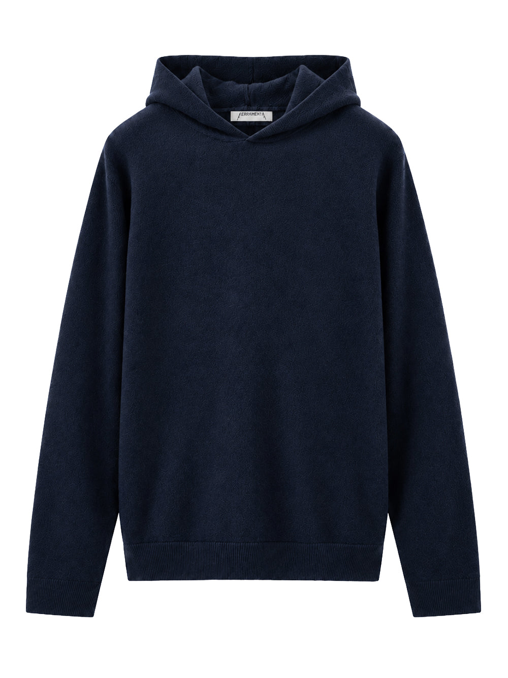 FERRAMENTA-HOODIE NUVOLA LANA CASHMERE-FMTSIN070007 BLU NAVY
