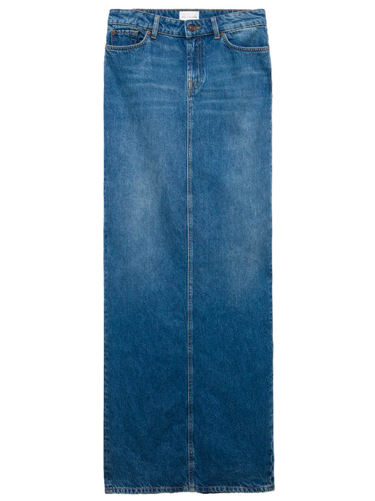 7 FOR ALL MANKIND-FULL LENGTH SKIRT-7UGP0066 U73XJ MIDTOWN