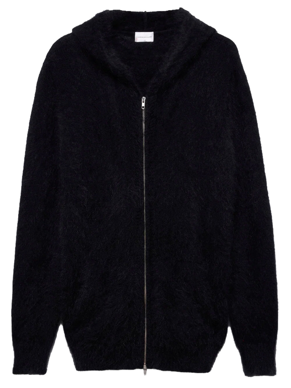 7 FOR ALL MANKIND-FUZZY ZIP HOODIE-7NFW0H75 U73XU SABLE