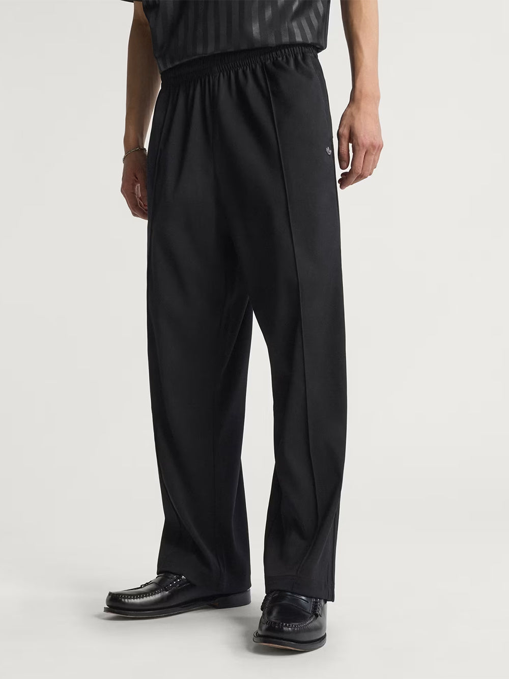 ADIDAS-BAGGY TRACK PANT-JW2796 BLACK/BLACK