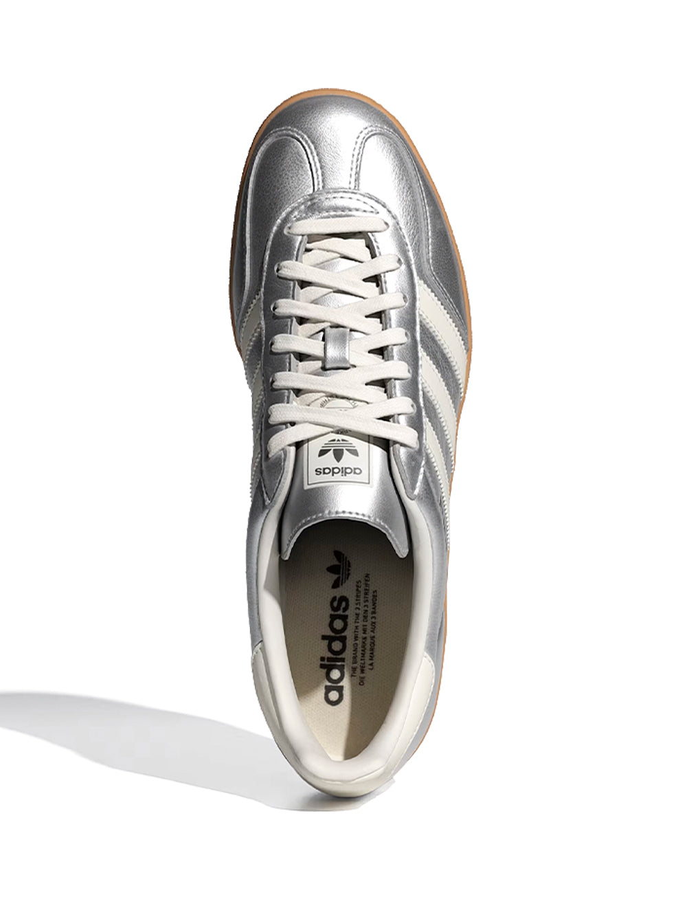 ADIDAS-GAZELLE INDOOR-JR1206 SILVMT/CWHITE/CBLACK