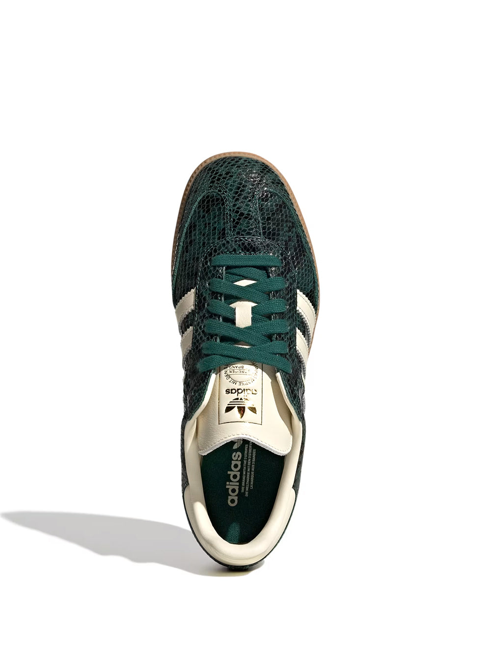 ADIDAS-SAMBA OG W-JR8848 CREWHT/CREWHT/CGREEN