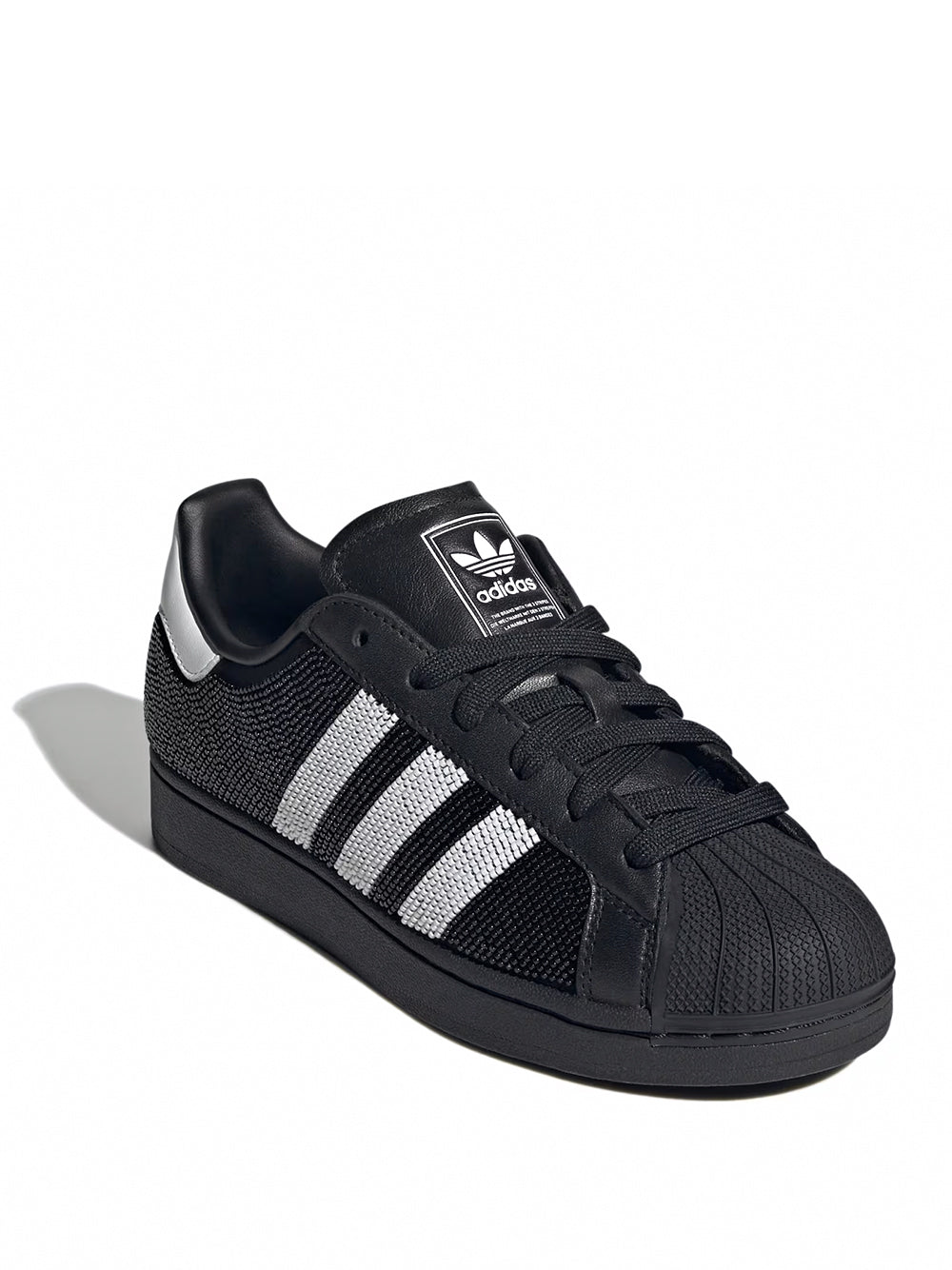 ADIDAS-SUPERSTAR II W-JH7098 CBLACK/FTWWHT/CBLACK